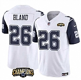 Men & Women & Youth Dallas Cowboys #26 DaRon Bland White Navy 2023 F.U.S.E. NFC East Champions Patch Stitched Jersey,baseball caps,new era cap wholesale,wholesale hats